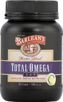 Organic Total Omega Lemon -- 90 Softgels (Мягкие капсулы) Barlean's