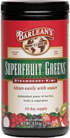 Superfruit Greens Powder (Порошок) Formula Strawberry Kiwi -- 9.52 oz (Унции) Barlean's