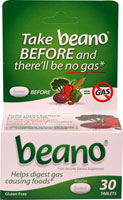 Пищевые ферменты — 30 таблеток Beano