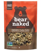 Мягкая запеченная гранола Bear Naked без глютена какао плюс масло кешью - 11 унций Bear Naked