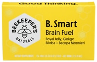 Beekeeper's Naturals B.Smart Brain Fuel — 2,1 жидких унции каждая / упаковка из 6 штук Beekeeper's Naturals