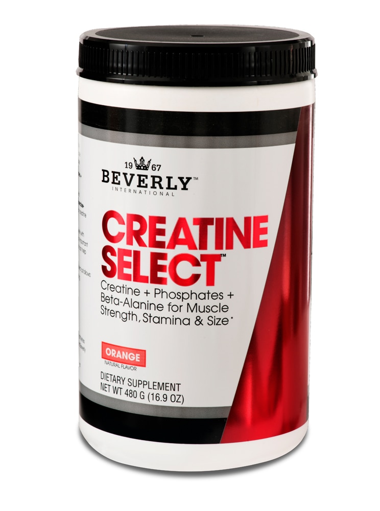 Creatine Select with Beta Alanine Orange -- 16.9 oz (Унции) Beverly International