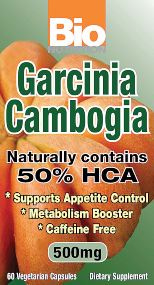 Bio Nutrition Garcinia Cambogia -- 500 мг -- 60 вегетарианских капсул Bio Nutrition