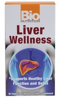 Liver Wellness -- 60 Vegetarian Capsules (Вегетарианские капсулы) Bio Nutrition