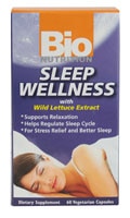 Sleep Wellness with Wild Lettuce Extract -- 60 Vegetarian Capsules (Вегетарианские капсулы) Bio Nutrition