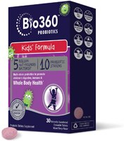 Bio360 Kids Formula Смесь пробиотиков с ягодами — 30 жевательных таблеток Bio360