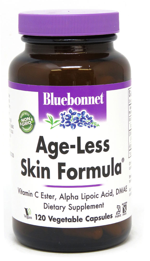 Формула кожи Age-Less® -- 120 капсул Vcaps® Bluebonnet Nutrition
