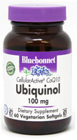 Bluebonnet Nutrition CellularActive® CoQ10 Ubiquinol -- 100 мг -- 60 вегетарианских мягких желатиновых капсул Bluebonnet Nutrition
