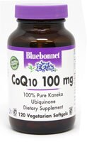Bluebonnet Nutrition CoQ10 — 100 мг — 120 вегетарианских мягких желатиновых капсул Bluebonnet Nutrition