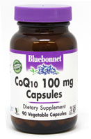 Bluebonnet Nutrition CoQ10 — 100 мг — 90 капсул Vcaps® Bluebonnet Nutrition