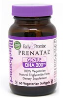 Bluebonnet Nutrition Early Promise Prenatal® Gentle DHA — 200 мг — 60 вегетарианских мягких желатиновых капсул Bluebonnet Nutrition