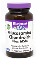 Glucosamine Chondroitin Plus MSM -- 120 Vcaps® Bluebonnet Nutrition