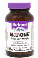 Bluebonnet Nutrition Multi One® без железа -- 60 растительных капсул Bluebonnet Nutrition