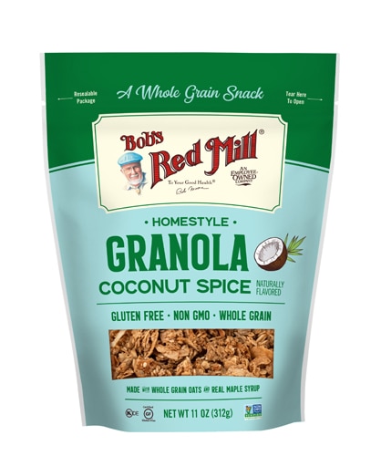 Кокосовая пряность Bob's Red Mill Homestyle Granola - 11 унций Bob's Red Mill