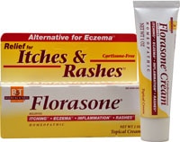 Florasone Relief for Itches and Rashes Cream (Крем) -- 1 oz (Унции) Boericke & Tafel