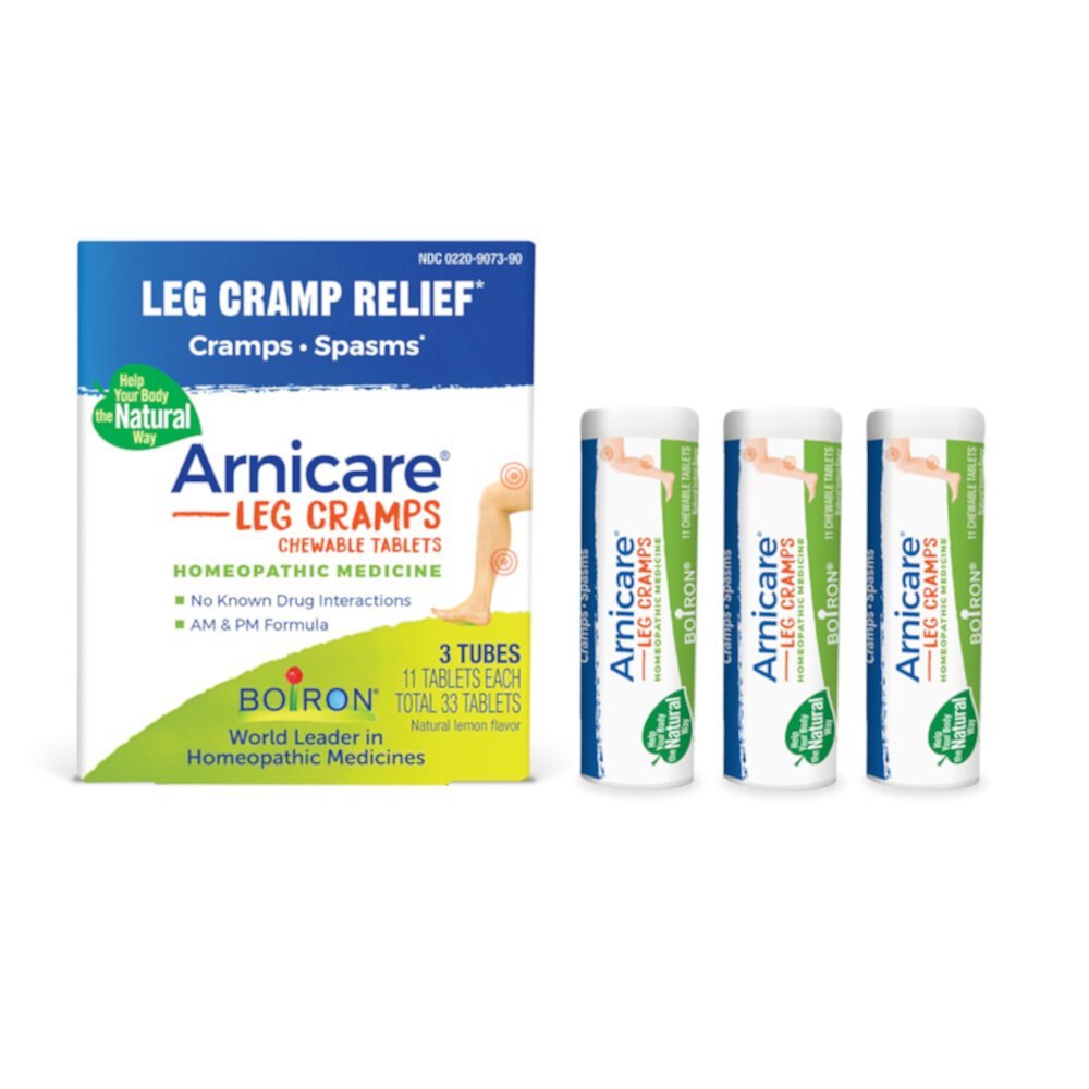 Arnicare® Leg Cramps -- 33 Chewable Tablets (Жевательные таблетки) Boiron