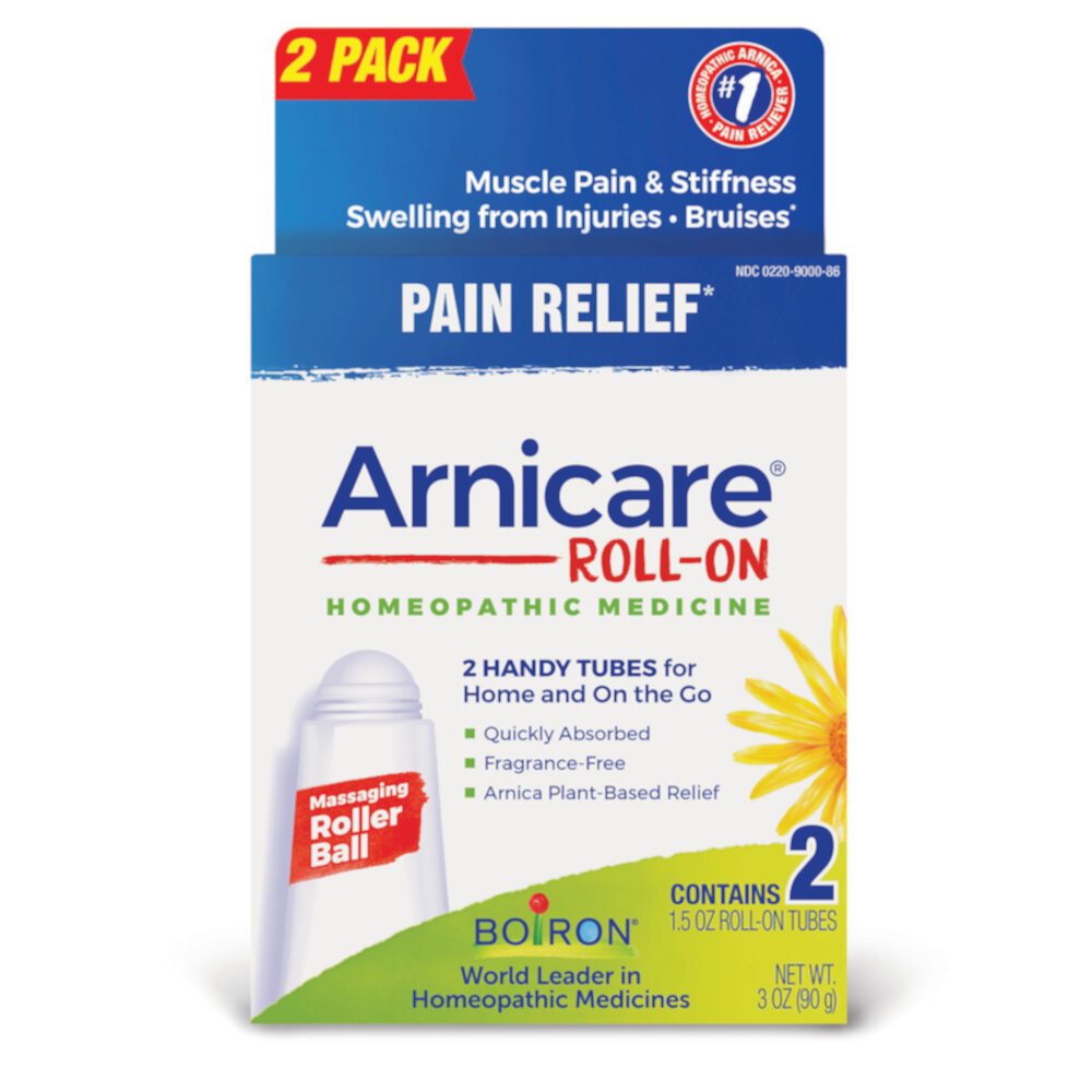 Arnicare® Pain Relief Cream (Крем) Roll-OnTwin Pack -- 2 Tubes Boiron