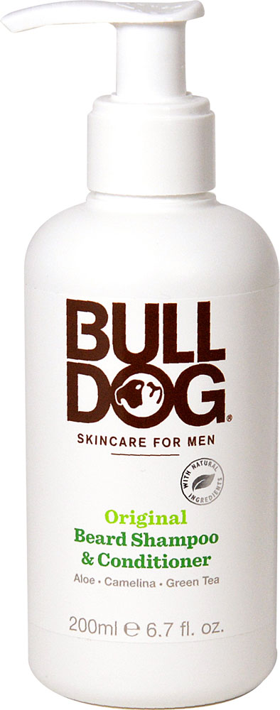Шампунь для бороды Bulldog Natural Skincare &amp; Оригинальный кондиционер -- 6,7 жидких унций Bulldog