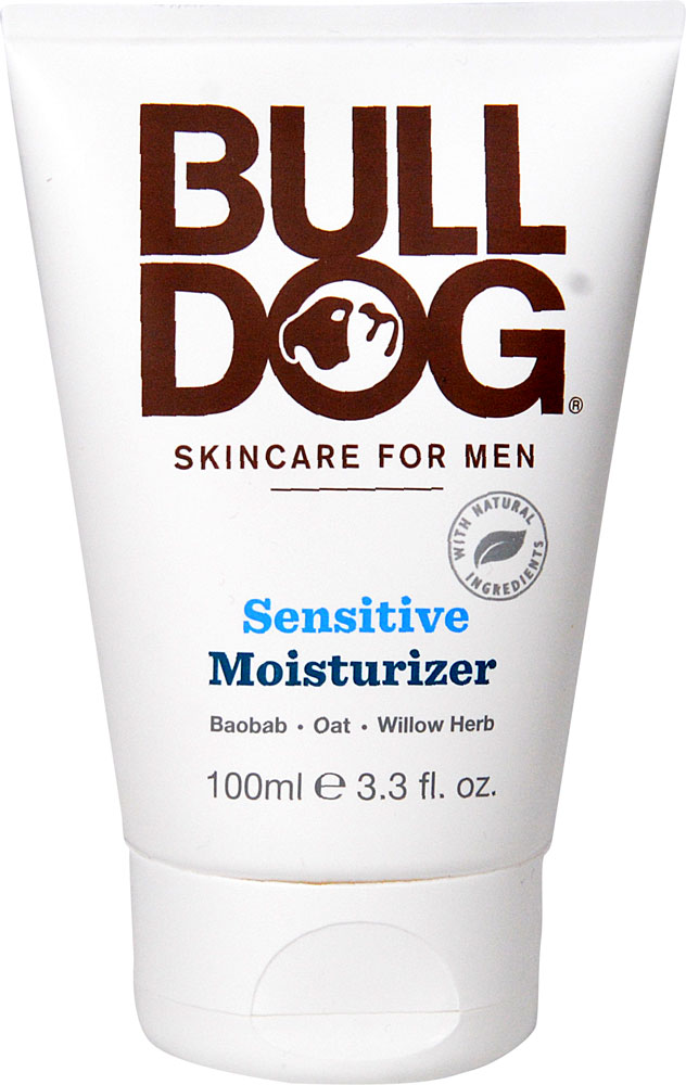 Bulldog Natural Skincare Увлажняющее средство для чувствительной кожи для мужчин -- 3,3 жидких унции Bulldog