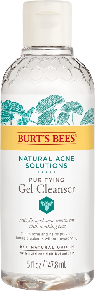 Очищающий гель для умывания Burt's Bees Natural Acne Solutions™ -- 5 жидких унций BURT'S BEES