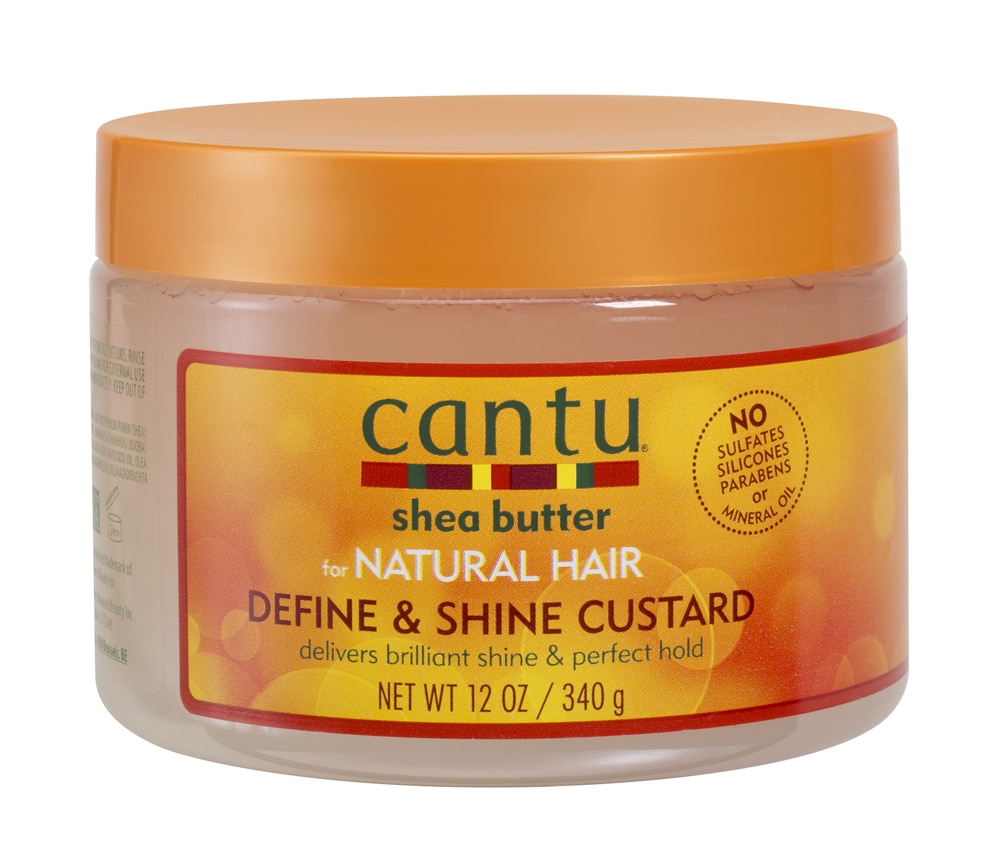 Масло ши Cantu для натуральных волос Define &amp; Сияющий заварной крем — 12 унций Cantu