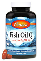 Fish Oil Q™ -- 120 Softgel Capsules (Капсулы) Carlson