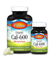 Carlson Liquid Cal 600 — 600 мг — 130 мягких капсул 100 плюс 30 бесплатно Carlson