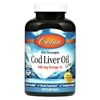 Norwegian Cod Liver Oil Lemon -- 460 mg - 150 Softgels (Мягкие капсулы) Carlson