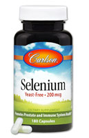 Carlson Selenium -- 200 мкг -- 180 капсул Carlson