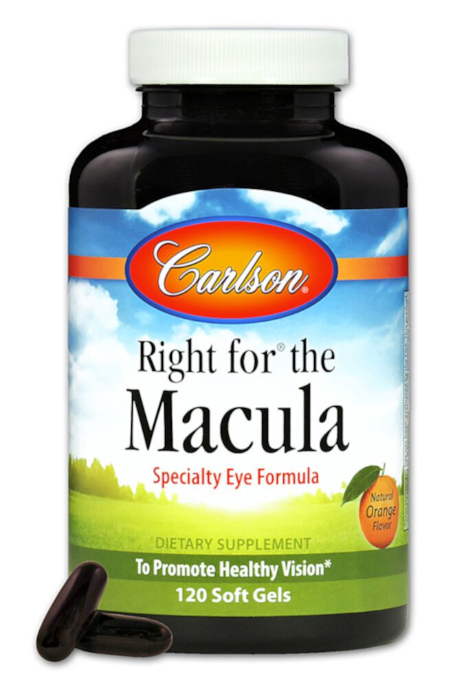 Right for The Macula™ -- 120 Softgels (Мягкие капсулы) Carlson