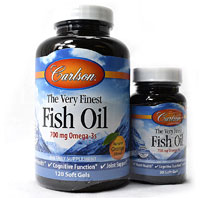 The Very Finest Fish Oil- Omega-3s Natural Orange -- 700 mg - 150 Softgels (Мягкие капсулы) Carlson