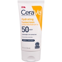 CeraVe Увлажняющий минеральный солнцезащитный крем для тела SPF 50 -- 5 жидких унций CeraVe