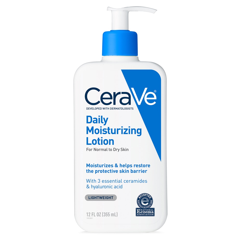 Ежедневный увлажняющий лосьон CeraVe для нормальной и сухой кожи -- 12 жидких унций CeraVe