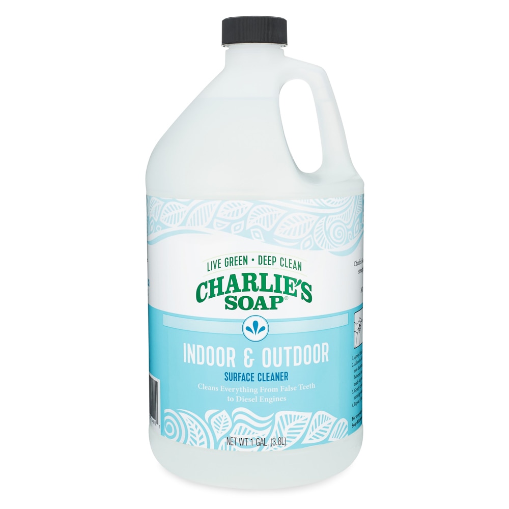 Очиститель поверхностей внутри и снаружи — 128 жидких унций Charlie's Soap