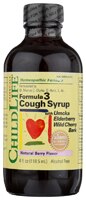 Formula 3 Cough Syrup Natural Berry -- 4 fl oz (Жидкие унции) ChildLife