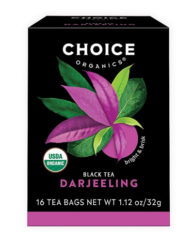 Choice Organics Black Tea Darjeeling — 16 чайных пакетиков Choice Organics