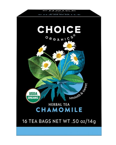 Choice Organics Травяной чай с ромашкой – 16 чайных пакетиков Choice Organics