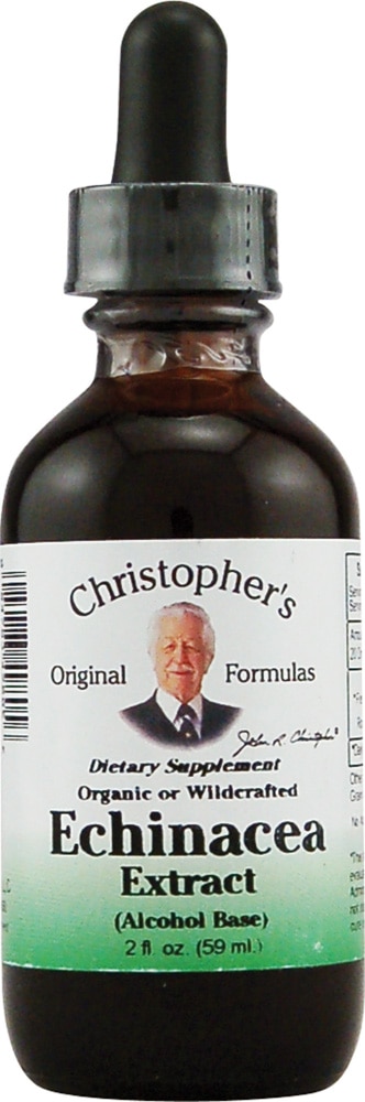 Алкогольная основа экстракта эхинацеи Christopher's -- 2 жидких унции Christopher's