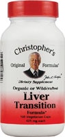 Liver Transition -- 425 mg - 100 Vegetarian Capsules (Вегетарианские капсулы) Christopher's