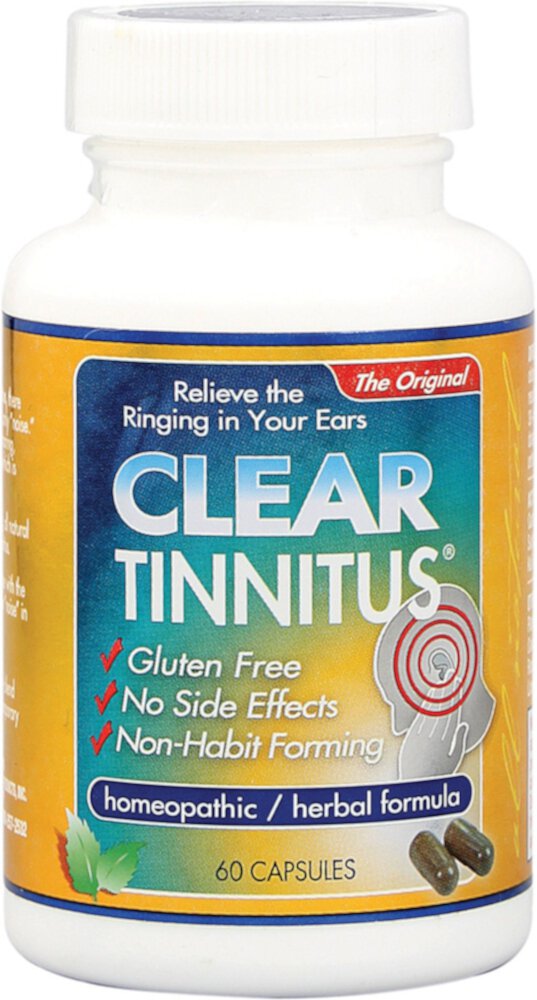 Clear Products Clear Tinnitus® -- 60 капсул Clear Products