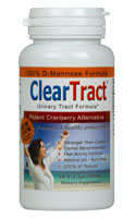 Формула для мочевыводящих путей Cleartract — 500 мг — 60 капсул Vcaps® Cleartract