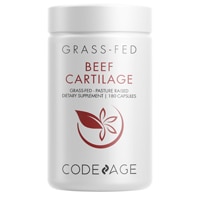 Grass-Fed Beef Cartilage - Bovine Glandular Superfood Supplement -- 180 Capsules (Капсулы) Codeage