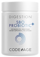 SBO Probiotics + 100 Billion CFU - Vegan Multi Strain Soil Based & Prebiotics -- 90 Capsules (Капсулы) Codeage