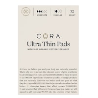 Подушечки Cora Ultra Thin Regular, 32 подушечки Cora