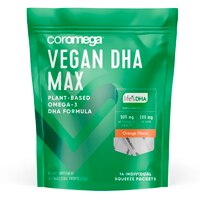 Coromega Vegan DHA Max Orange — 14 пакетиков Coromega