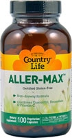 Aller-Max - 100 вегетарианских капсул - Country Life Country Life