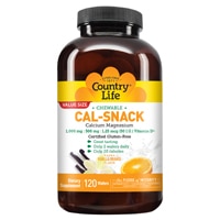 Chewable Cal-Snack Vanilla Orange -- 120 Wafers Country Life