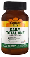 Country Life Daily Total One — 60 вегетарианских капсул Country Life