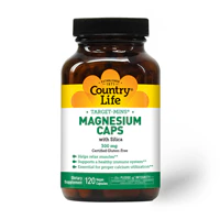 Magnesium with Silica -- 300 mg - 120 Vegan Capsules (Веганские капсулы) Country Life