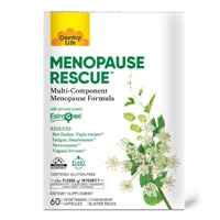Country Life Menopause Rescue™ — 60 вегетарианских капсул Country Life